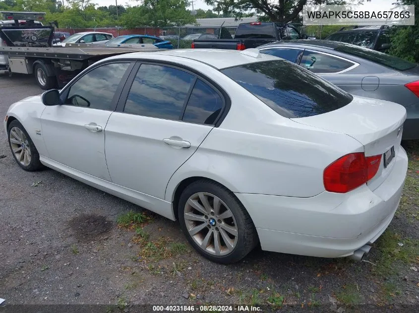 WBAPK5C58BA657863 2011 BMW 328 Xi Sulev