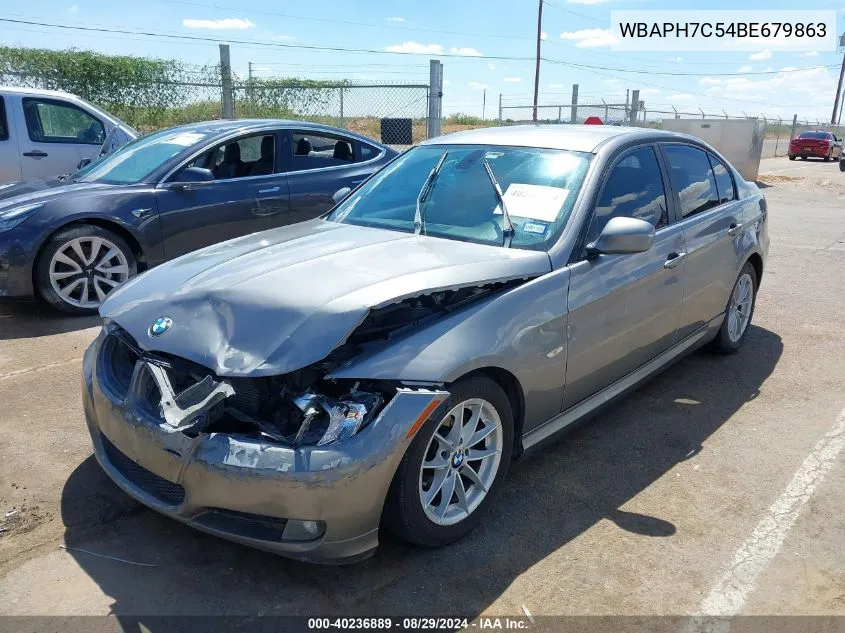 2011 BMW 328I VIN: WBAPH7C54BE679863 Lot: 40236889