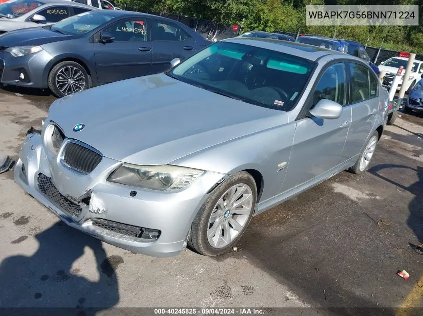 WBAPK7G56BNN71224 2011 BMW 328I xDrive