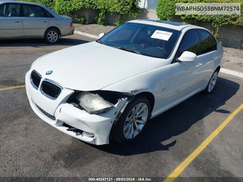 WBAPH5G55BNM72574 2011 BMW 328I