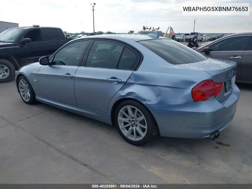 WBAPH5G5XBNM76653 2011 BMW 328I