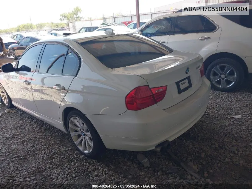 WBAPH7G55BNN04404 2011 BMW 328 I