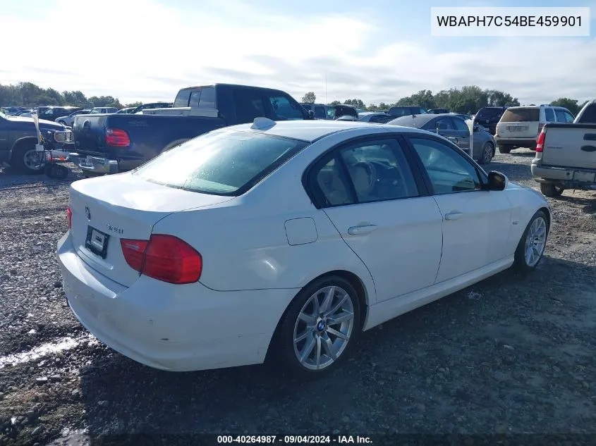 2011 BMW 328 I VIN: WBAPH7C54BE459901 Lot: 40264987