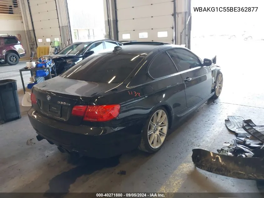 2011 BMW 335Is Is VIN: WBAKG1C55BE362877 Lot: 40271880