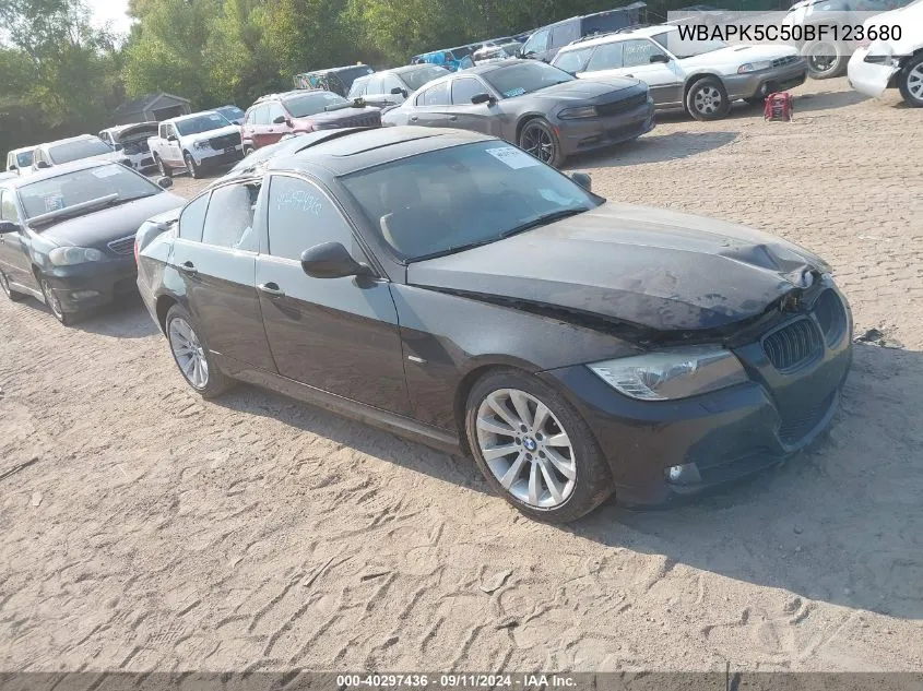 2011 BMW 3 Series 328I xDrive VIN: WBAPK5C50BF123680 Lot: 40297436