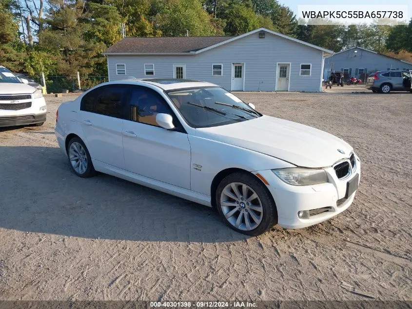 WBAPK5C55BA657738 2011 BMW 328 Xi Sulev