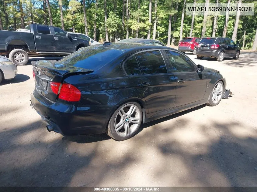 WBAPL5G59BNN49378 2011 BMW 335 Xi