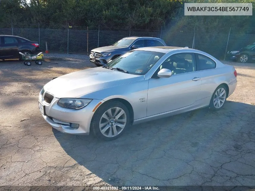 WBAKF3C54BE567749 2011 BMW 328I Xi