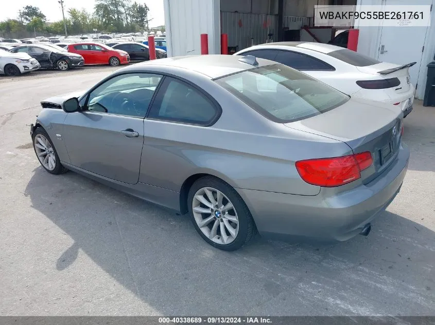 WBAKF9C55BE261761 2011 BMW 335 Xi