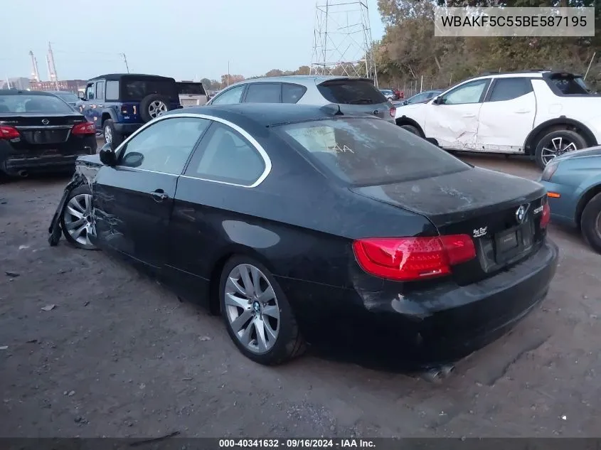 WBAKF5C55BE587195 2011 BMW 328I Xi Sulev