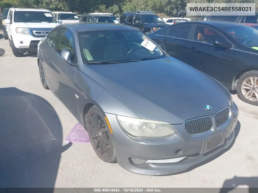 WBAKE3C54BE558021 2011 BMW 328I