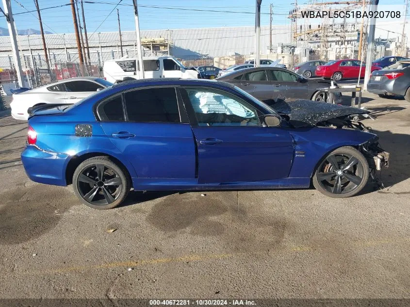 WBAPL5C51BA920708 2011 BMW 335I xDrive