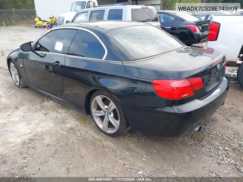 WBADX7C52BE743808 2011 BMW 335I