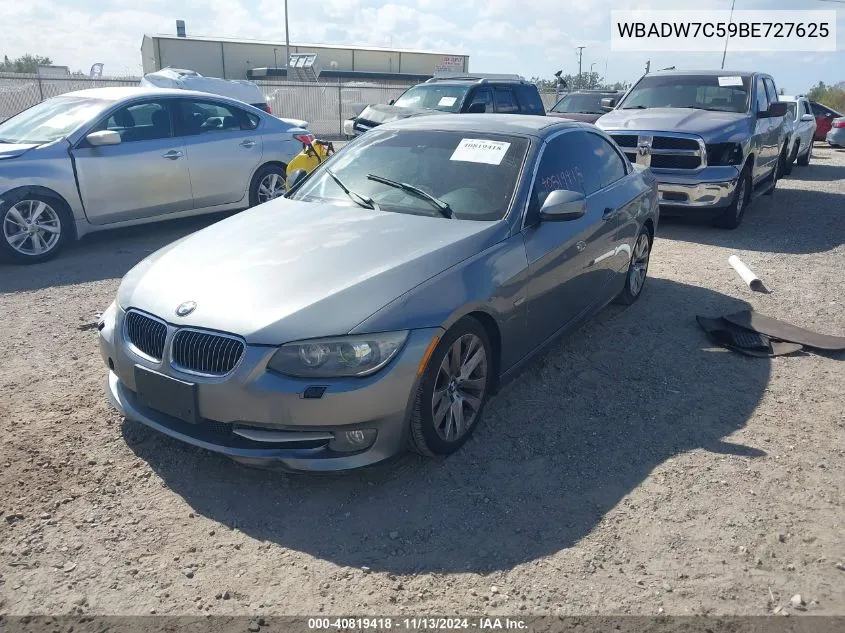 WBADW7C59BE727625 2011 BMW 328I