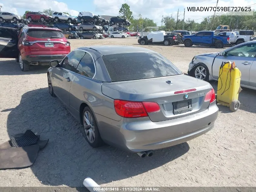 WBADW7C59BE727625 2011 BMW 328I