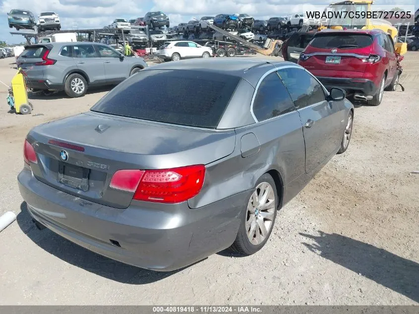 WBADW7C59BE727625 2011 BMW 328I