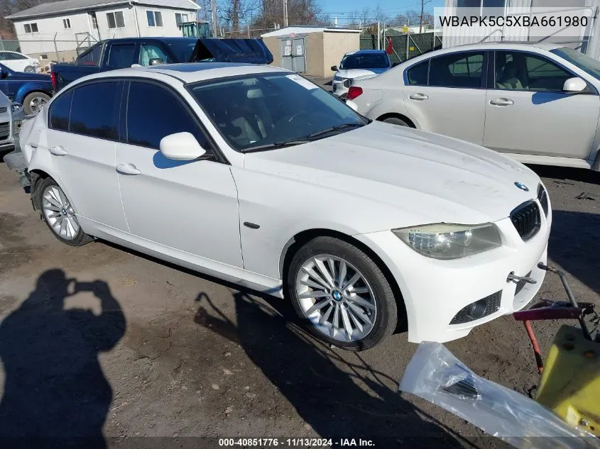 WBAPK5C5XBA661980 2011 BMW 328I xDrive