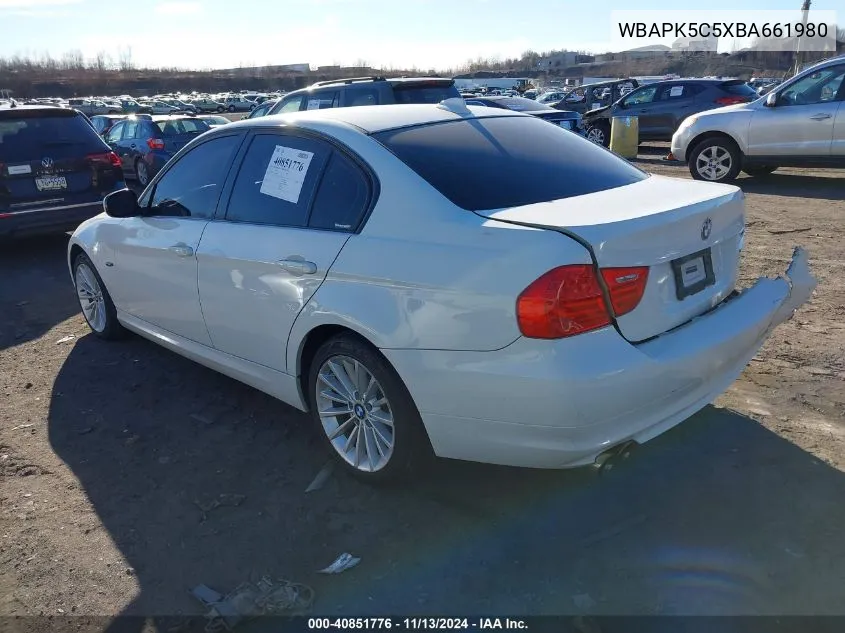 WBAPK5C5XBA661980 2011 BMW 328I xDrive