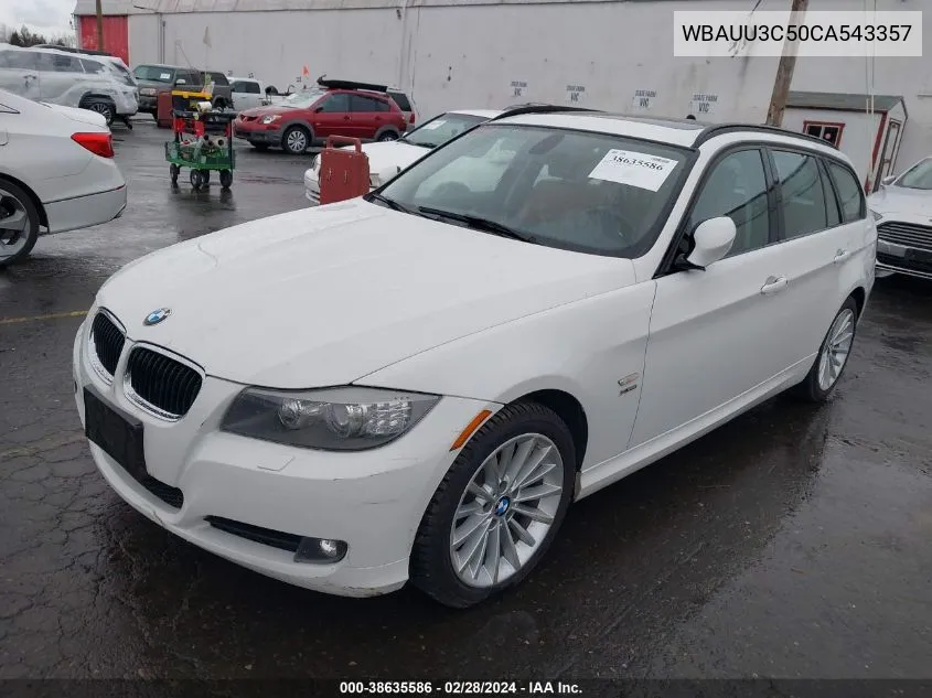 2012 BMW 328I xDrive VIN: WBAUU3C50CA543357 Lot: 38635586