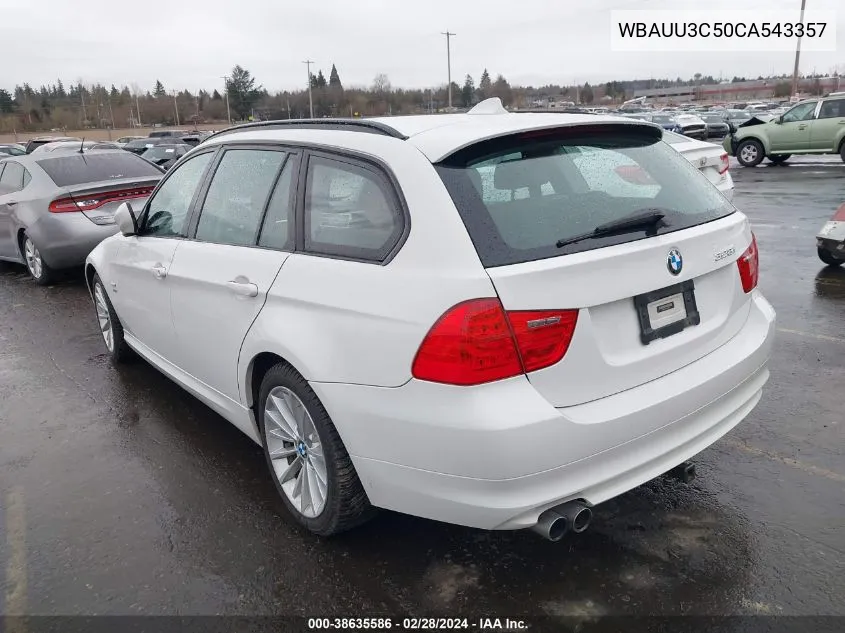 2012 BMW 328I xDrive VIN: WBAUU3C50CA543357 Lot: 38635586