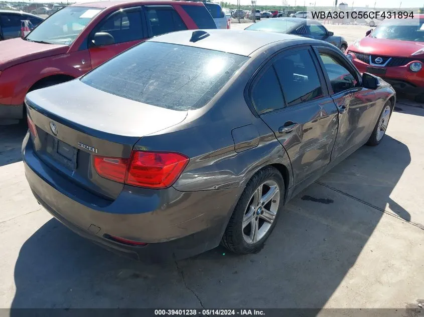 2012 BMW 328I VIN: WBA3C1C56CF431894 Lot: 39401238