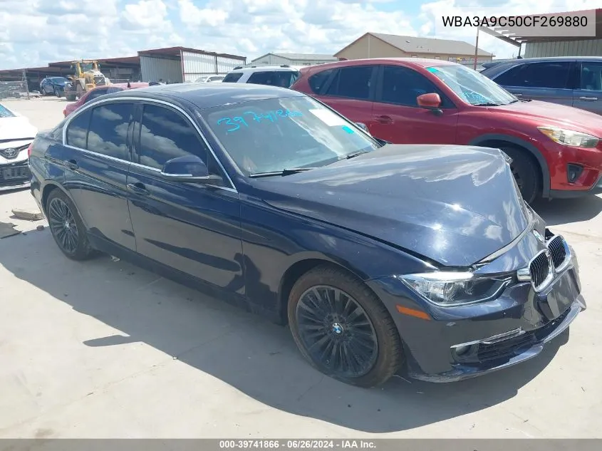 2012 BMW 335I VIN: WBA3A9C50CF269880 Lot: 39741866