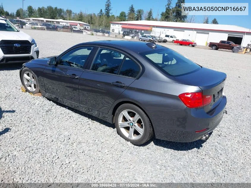 2012 BMW 328I VIN: WBA3A5G50CNP16667 Lot: 39868428