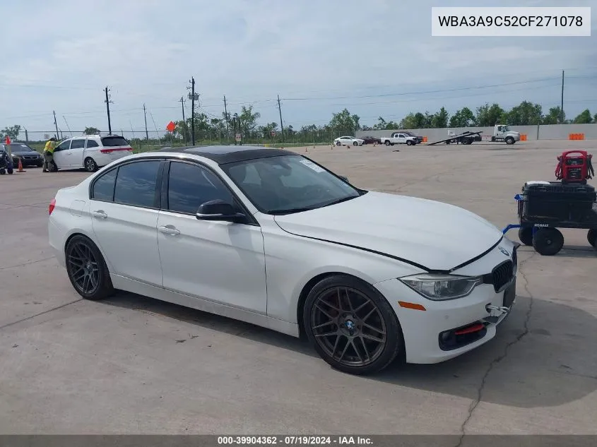 WBA3A9C52CF271078 2012 BMW 335I I