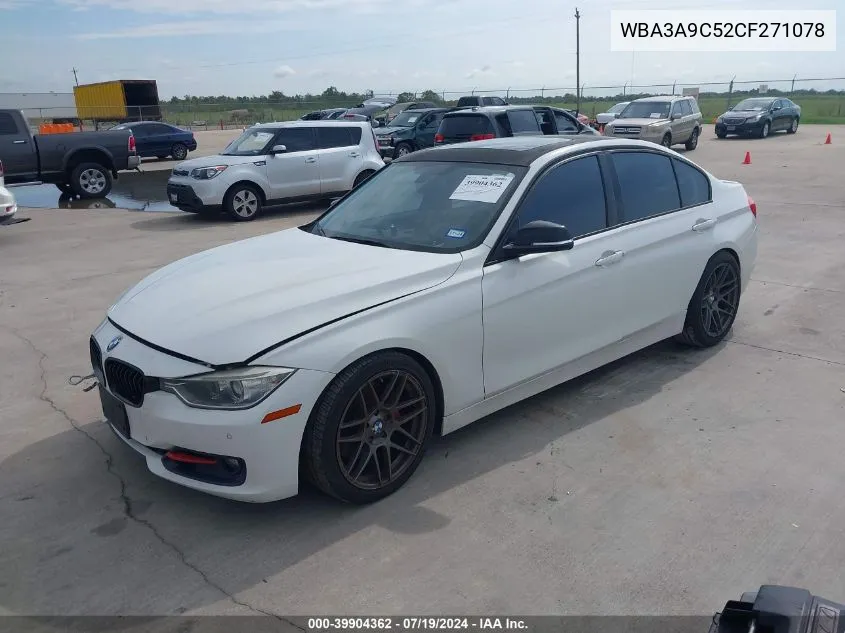 WBA3A9C52CF271078 2012 BMW 335I I