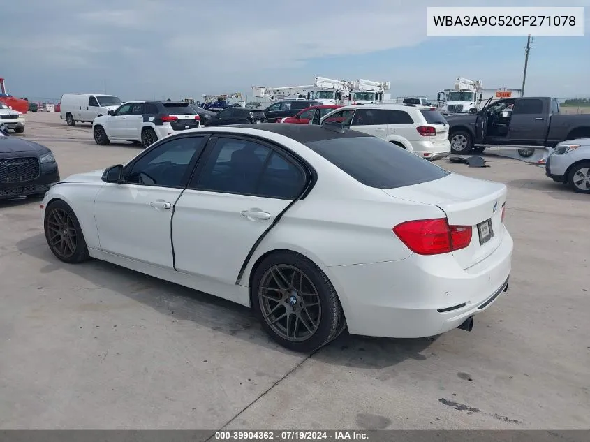 WBA3A9C52CF271078 2012 BMW 335I I