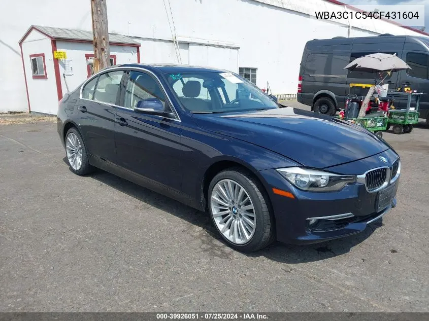 2012 BMW 328I VIN: WBA3C1C54CF431604 Lot: 39926051