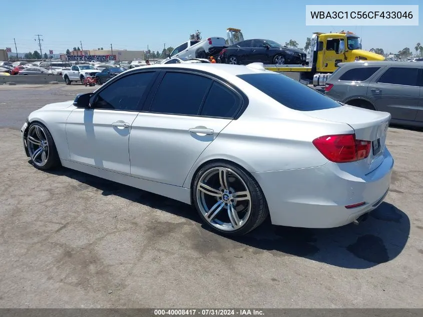 2012 BMW 328I VIN: WBA3C1C56CF433046 Lot: 40008417