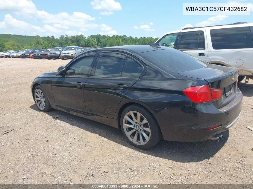 2012 BMW 328I VIN: WBA3C1C57CF432682 Lot: 40013393