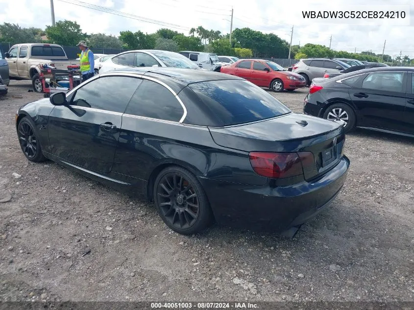 WBADW3C52CE824210 2012 BMW 328I