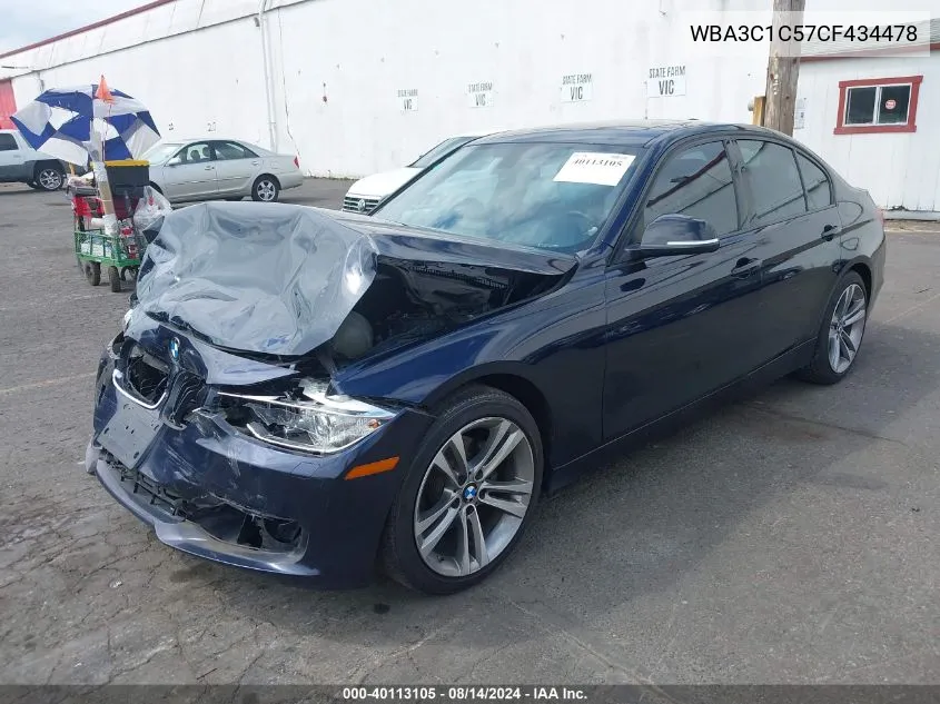 2012 BMW 328I VIN: WBA3C1C57CF434478 Lot: 40113105