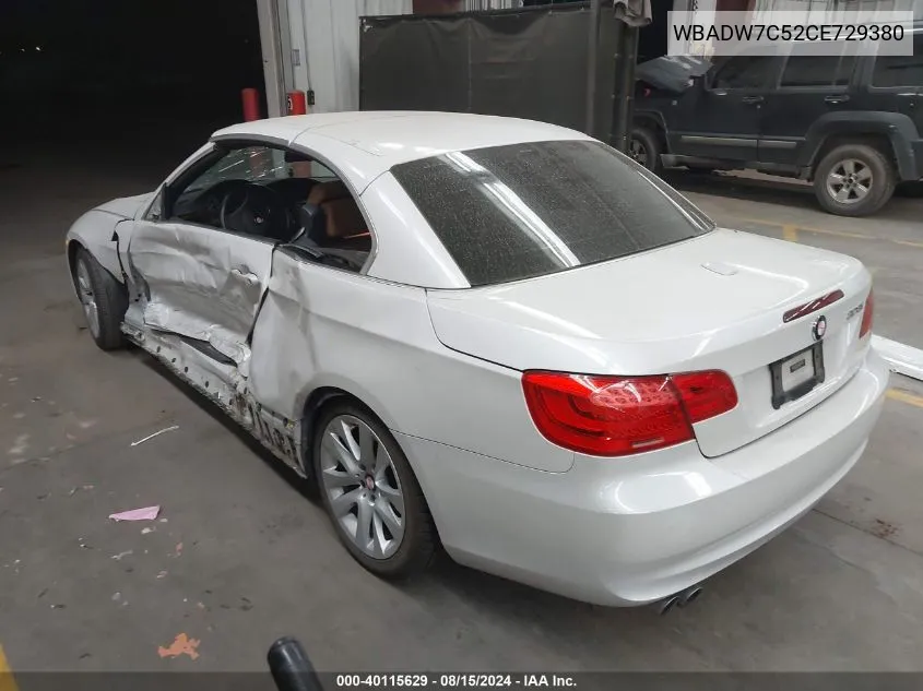 WBADW7C52CE729380 2012 BMW 328I