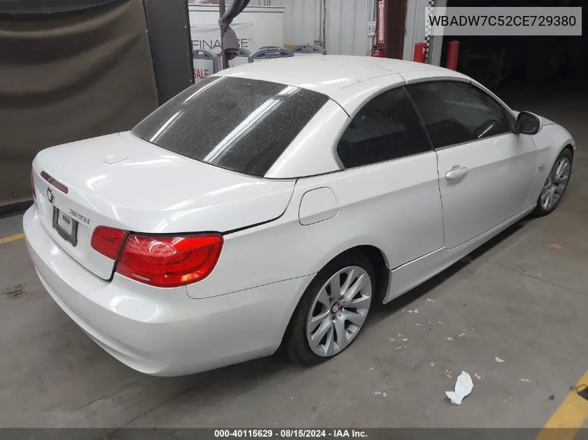 WBADW7C52CE729380 2012 BMW 328I