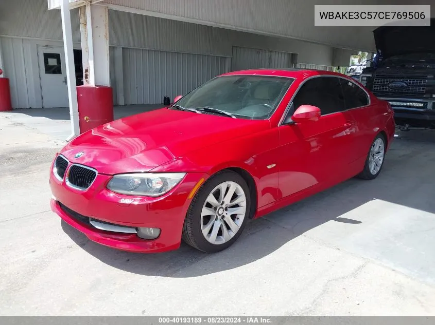 WBAKE3C57CE769506 2012 BMW 328I