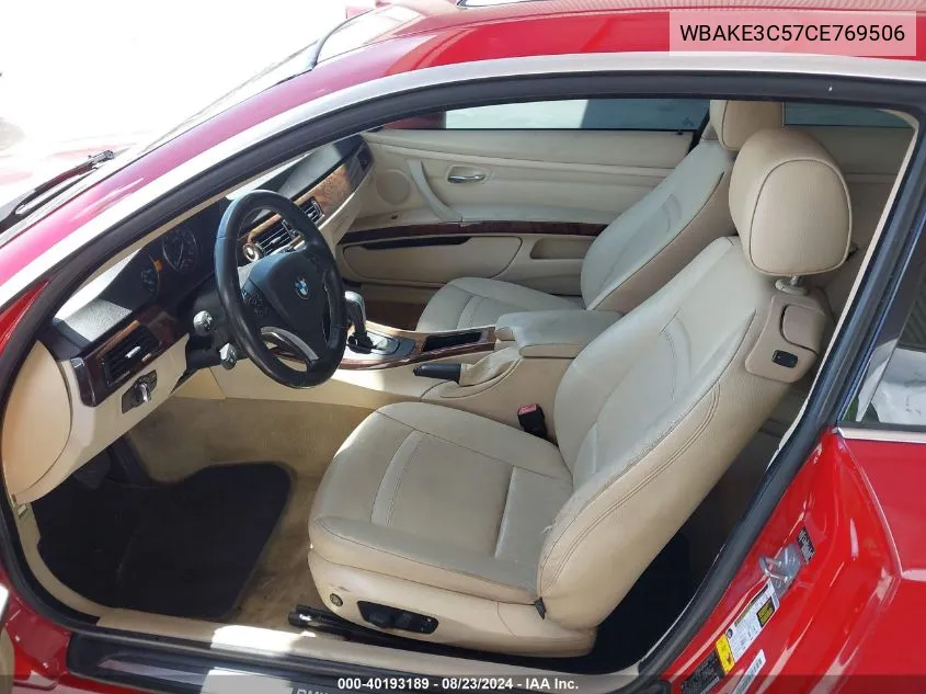 WBAKE3C57CE769506 2012 BMW 328I