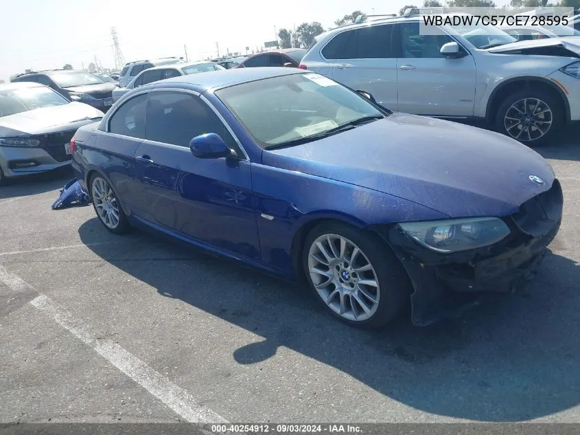 WBADW7C57CE728595 2012 BMW 328I