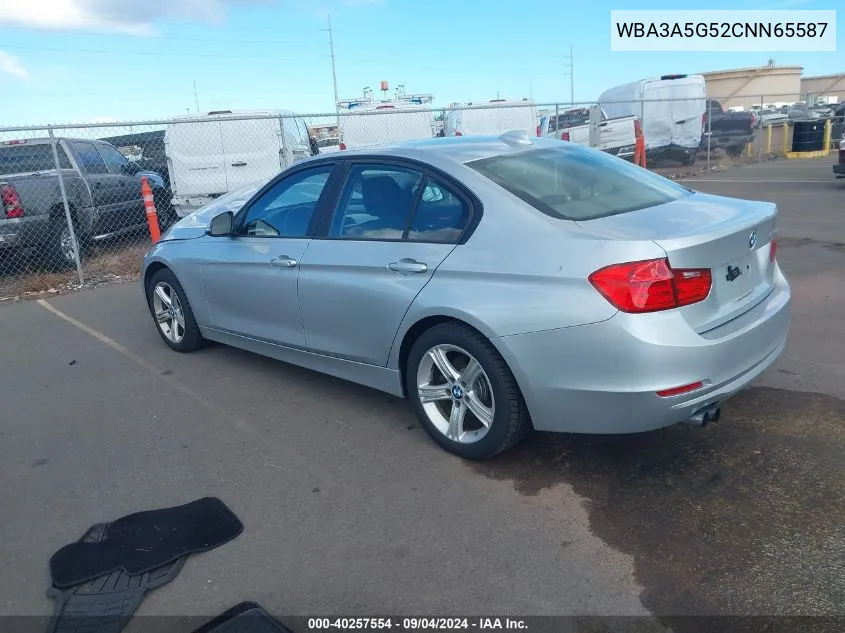 2012 BMW 328I VIN: WBA3A5G52CNN65587 Lot: 40257554