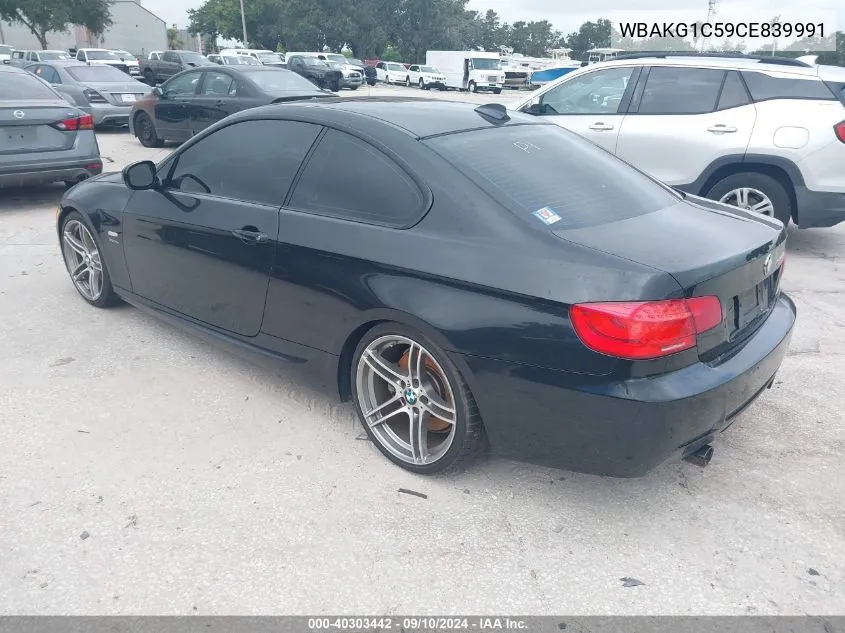 WBAKG1C59CE839991 2012 BMW 335 I Sulev