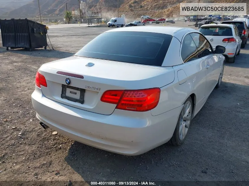 2012 BMW 328I VIN: WBADW3C50CE823685 Lot: 40311080