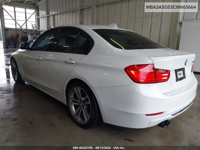 2012 BMW 328I VIN: WBA3A5G55CNN65664 Lot: 40320150