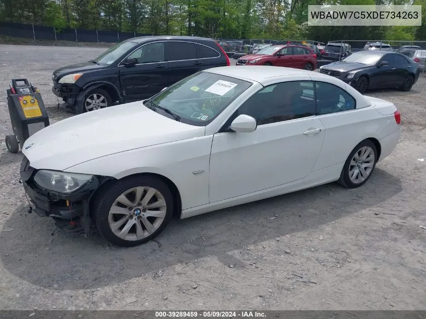 2013 BMW 328I VIN: WBADW7C5XDE734263 Lot: 39289459