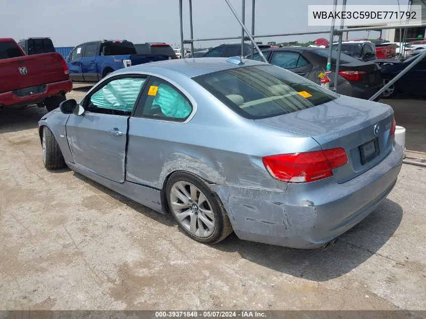 WBAKE3C59DE771792 2013 BMW 328I