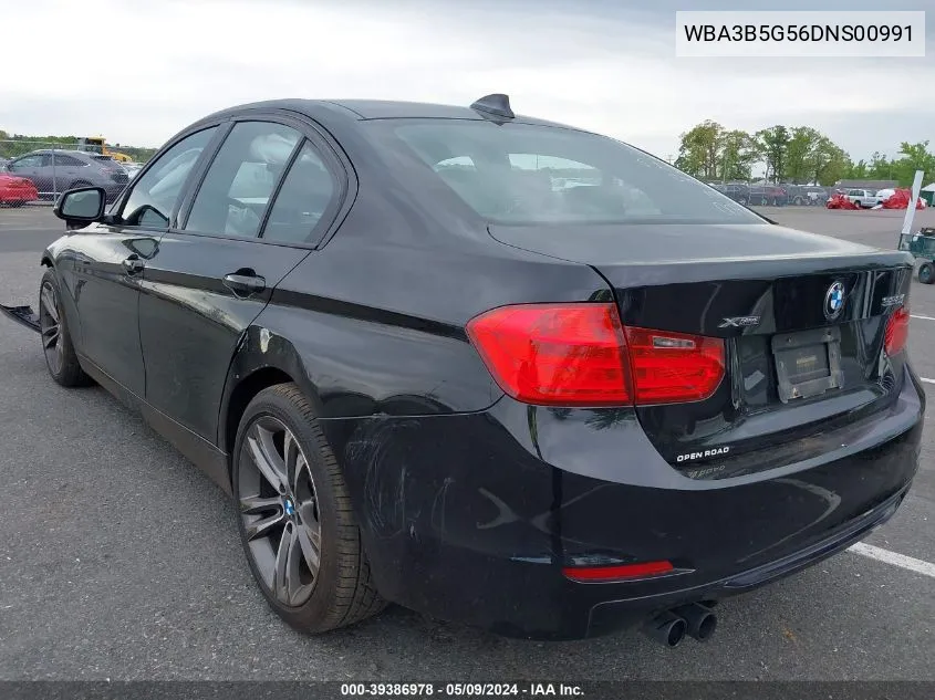 2013 BMW 328I xDrive VIN: WBA3B5G56DNS00991 Lot: 39386978