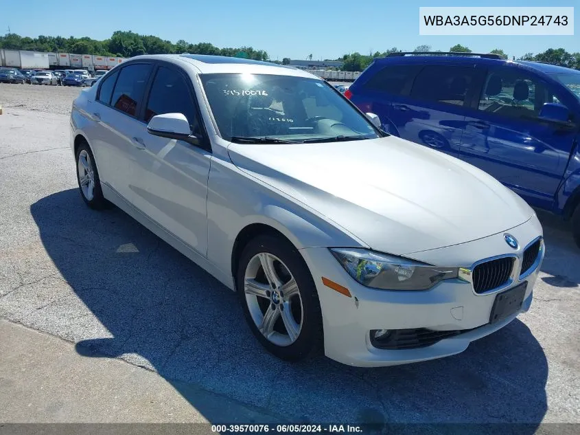 2013 BMW 328I VIN: WBA3A5G56DNP24743 Lot: 39570076