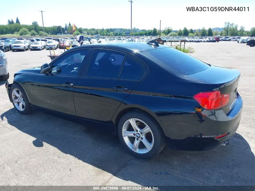 2013 BMW 328I VIN: WBA3C1G59DNR44011 Lot: 39579996