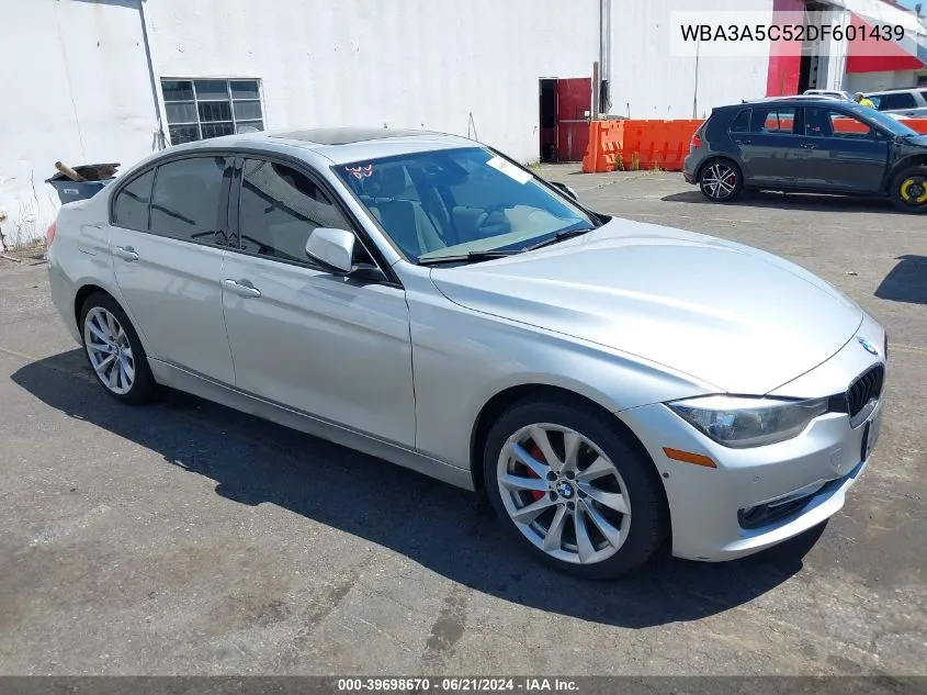 2013 BMW 328I VIN: WBA3A5C52DF601439 Lot: 39698670